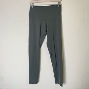 Offline by Aerie Real Me 7/8 Leggings High Rise Size  XL LONG  | Green